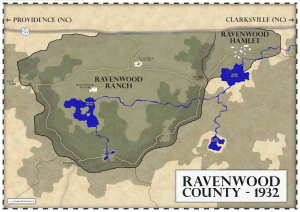 MAP-RAVENWOOD- Environs Ravenwood